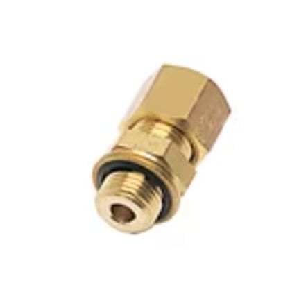 Legris Brass Pipe Fitting, Straight Push Fit Compression Olive, Male BSPP G3/4in 3/4in 22mm [0101 22 27 39]; 281-3198
