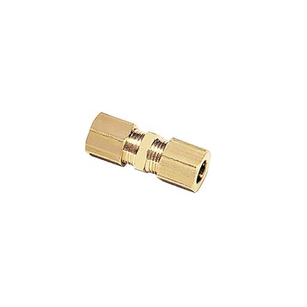 Legris 0106 Series, Tube-to-Tube Connection Style, 0106 14 00 [0106 14 00]; 281-3209