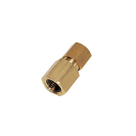Legris Brass Pipe Fitting, Straight Push Fit Compression Olive, Female BSPP 3/8in BSPP 3/8in 10mm [0114 10 17]; 281-3224