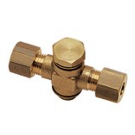 Legris Brass Pipe Fitting, Straight Push Fit Compression Fitting, Male BSPP 1/8in BSPP 1/8in [0119 08 10 39]; 281-3233