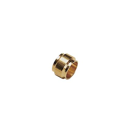 Legris Brass Pipe Fitting, Straight Push Fit Compression Olive 5mm 5mm 5mm [0124 05 00]; 281-3243