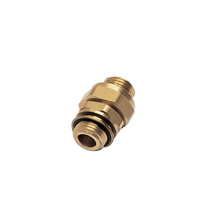 Legris Brass Pipe Fitting, Straight Push Fit Compression Olive, Male to Male [0151 21 21 39]; 281-3292