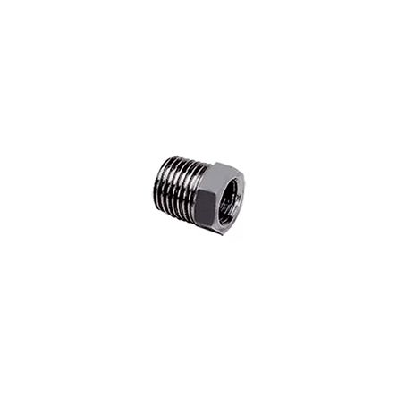 Legris Brass Pipe Fitting, Straight Push Fit Reducer, Male 1/2in to Female BSPP 3/8in [1863 21 17]; 281-5165