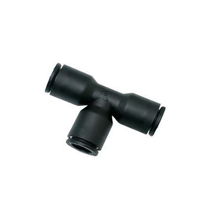 Legris LF 3000 Series Tee Tube-to-Tube Adaptor, Push In 4 mm to Push In 6 mm, Tube-to-Tube Connection Style, 3104 04 06 [3104 04 06]; 281-5189