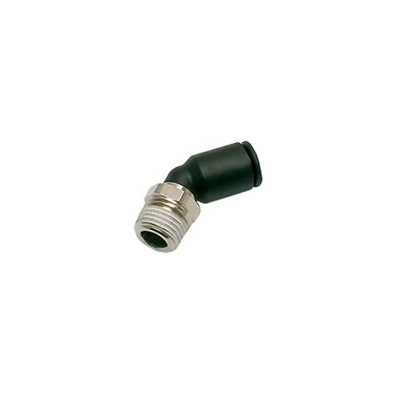 Legris LF 3000 Series Elbow Threaded Adaptor, Push In 6 mm to R 1/8 Male, Threaded Connection Style, 3113 06 10 [3113 06 10]; 281-5221