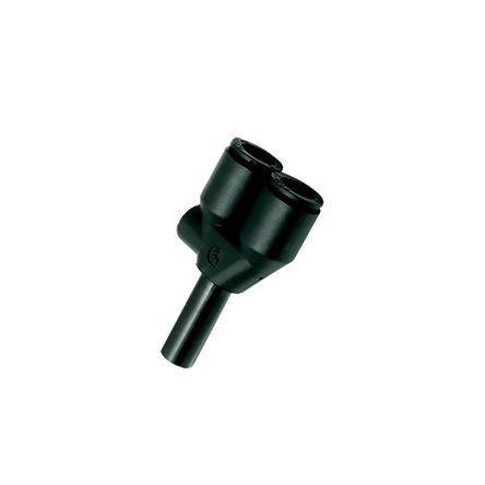 Legris LF 3000 Series Tube-to-Tube Adaptor, 6 mm to Push In 6 mm, Tube-to-Tube Connection Style, 3142 06 00 [3142 06 00]; 281-5250