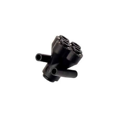 Legris LF 3000 Series Tube-to-Tube Adaptor, 4 mm to Push In 6 mm, Tube-to-Tube Connection Style, 3144 04 06 [3144 04 06]; 281-5254