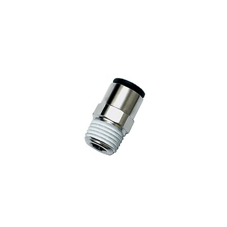 Legris Brass Pipe Fitting, Straight Push Fit Compression Olive, Male 1/8in 6mm [3175 06 11]; 281-5277