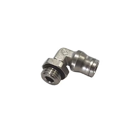Legris Brass Pipe Fitting, Straight Push Fit, Male BSPP 3/8in BSPP 3/8in 14mm [3699 14 17]; 281-5348