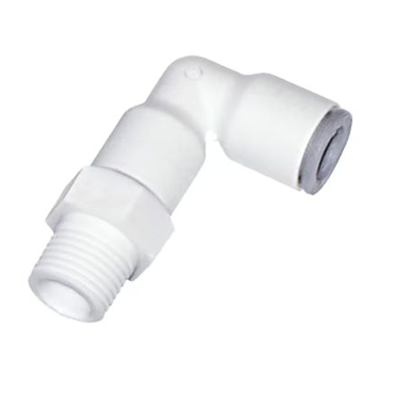LIQUIFIT RIGID ELBOW D6 MALE 1/8"BSPT ST [6579 06 10WP2]; 281-5369