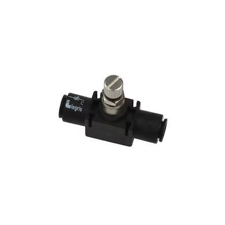 Legris 7772 Series Flow Regulator x 1/4in Tube Outlet Port, 7772 56 00 [7772 56 00]; 281-5383