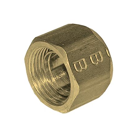 Legris Brass Pipe Fitting, Straight Push Fit Compression Olive [BTMB8]; 281-5392