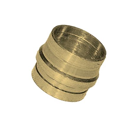 Legris Brass Pipe Fitting, Straight Push Fit Compression Olive [TMB6A]; 281-5410