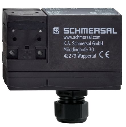 Schmersal AZM 170 Series Solenoid Interlock Switch, Power to Lock, Power to Unlock, 24V ac/dc, 2NC, Actuator Included [AZM 170-02ZKA 24VAC/DC]; 281-5771