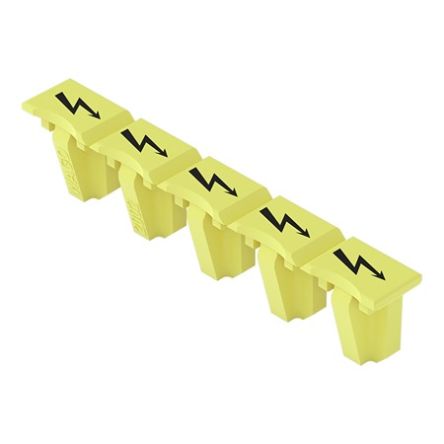 WAGO, 22 (TOPJOB S) Protective Warning Marker for use with Label, Snap In [2002-115]; 281-5859
