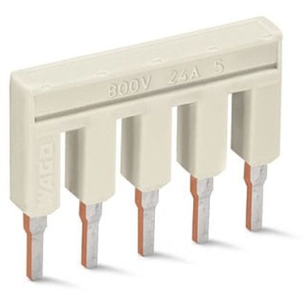 WAGO, 22 (TOPJOB S) Jumper for use with  for use with Terminal Blocks [2002-405]; 281-5869
