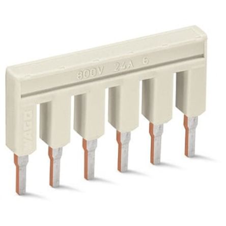 WAGO, 22 (TOPJOB S) Jumper for use with  for use with Terminal Blocks [2002-406]; 281-5870