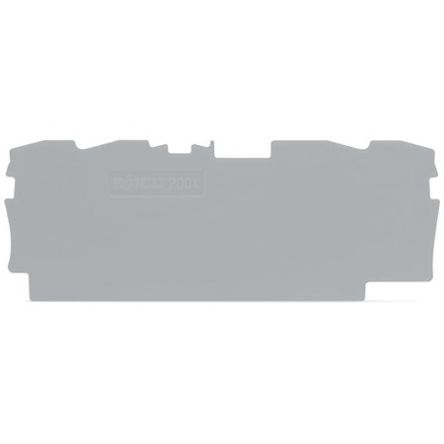WAGO 22 (TOPJOB S) Series End & Intermediate Plate for Use with Automotive Connector [2004-1491]; 281-5878