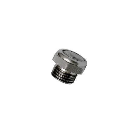 Legris 0683 Stainless Steel 12bar Pneumatic Silencer, Threaded, NPT 1/4 Male [0683 00 14]; 281-6995