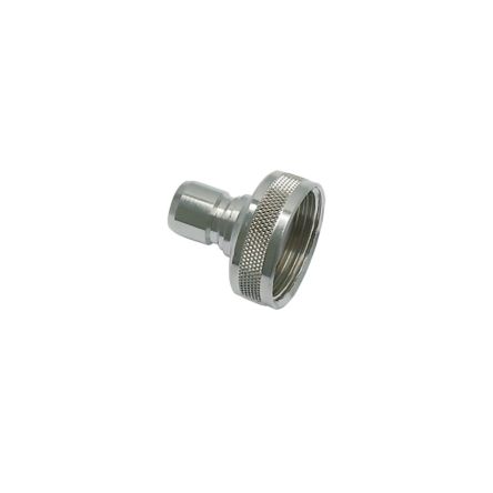 Legris Nickel Plated Brass Female Pneumatic Quick Connect Coupling, G 1/2 Tube [2296 12 21]; 281-7015