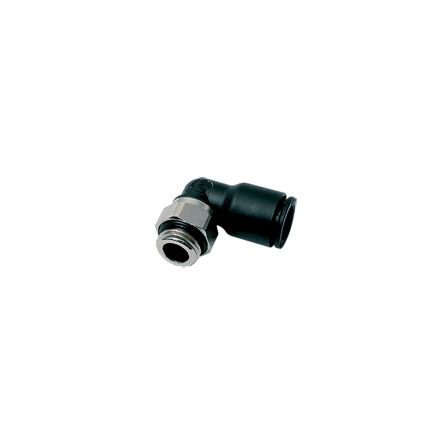 Legris LF 3000 Series Elbow Fitting, Push In 6 mm to M7, Tube-to-Port Connection Style, 3199 00 01 42 [3199 00 01 42]; 281-7029