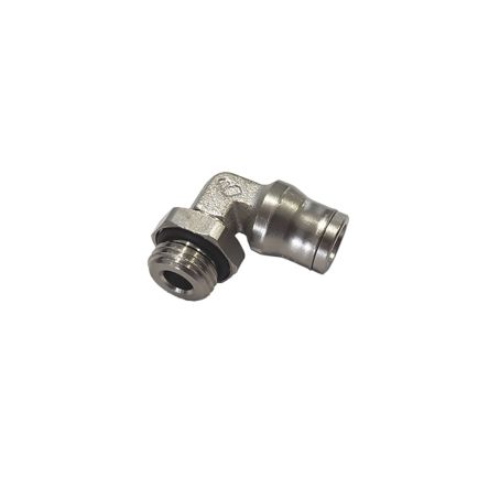 Legris Brass Pipe Fitting, Straight Compression 90° Elbow, Male BSPP 1/8in [3699 56 10]; 281-7032