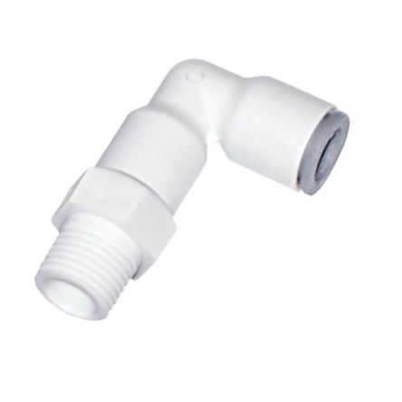Legris LIQUIfit Series Straight Fitting, Push In 8 mm to R 1/4, Tube to Swivel Connection Style, 6305 08 13WP2 [6305 08 13WP2]; 281-7038
