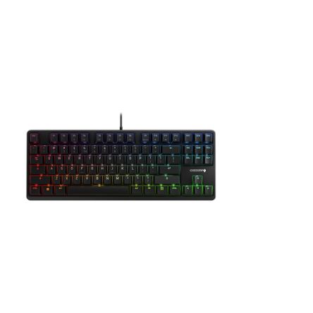 Cherry CHERRY G80-3000N RGB TKL Wired USB Keyboard, Qwerty EU, Black [G80-3833LWBEU-2]; 281-9246