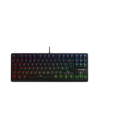 Cherry CHERRY G80-3000N RGB TKL Wired USB Keyboard, QWERTY (UK), Black [G80-3833LWBGB-2]; 281-9248