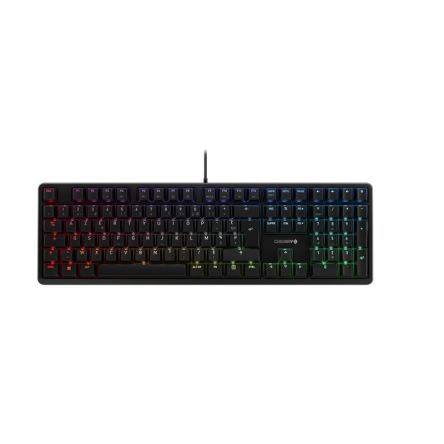 Cherry CHERRY G80-3000N RGB Wired USB Keyboard, AZERTY (France), Black [G80-3838LWBFR-2]; 281-9251
