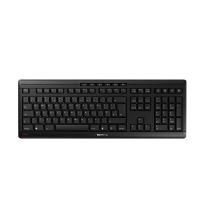 Cherry CHERRY STREAM KEYBOARD Wireless USB, Wireless Keyboard, QWERTY (UK), Black [JK-8550GB-2]; 281-9296