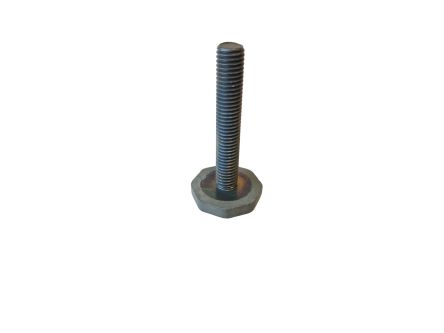 Serious 8mm 46mm Dia. Vulcanised Rubber Levelling Adjustable Foot, 60kg Static Load Capacity 0° Tilt Angle [10410]; 281-9790