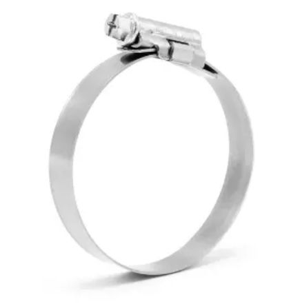 MIKALOR Stainless Steel Slotted Screw Hose Clamp, 12mm Band Width, 30 → 45mm ID [03017009]; 282-0802