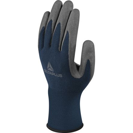 Delta Plus VV811 Blue, Grey Polyamide Abrasion Resistant, Cut Resistant, Tear Resistant Work Gloves, Size 11, Aqua [VV811GR11]; 282-1155