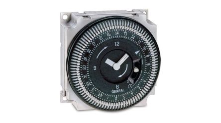 Grasslin Analogue Timer Switch 130 V, 1-Channel [FM/1 QRTuZH]; 282-1488