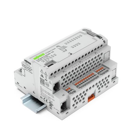 WAGO Logic Controller for Use with Computer, 24 V dc Supply, Analogue, Digital Output, 8-Input, Analog Input [751-9301]; 282-1707