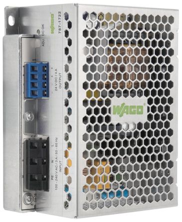 WAGO Switching Power Supply, 787-1721, 12V dc, 8A, Dual Output, 125 → 375V Input Voltage [787-1721]; 282-1719