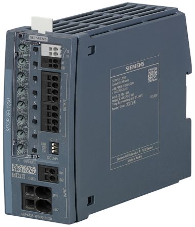 Siemens Selectivity Module, for use with Power Supply, SITOP SEL1200/8X2-10A/EX Series [6EP4438-7FC00-3DX0]; 282-3298