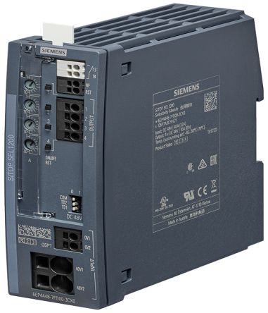 Siemens Selectivity Module, for use with Power Supply, SITOP SEL1200/48V/4X1-10A Series [6EP4448-7FB00-3CX0]; 282-3299