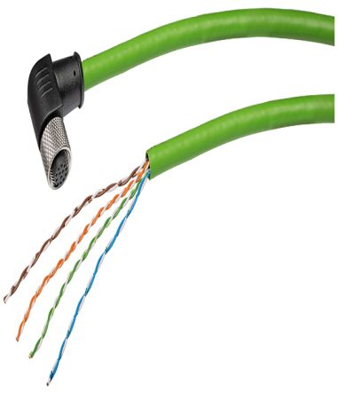 Siemens, 6GF3500 Series M12 Cable, 10m Cable Length for Use with Sensor, UL Standard [6GF3500-8BA23]; 282-3313