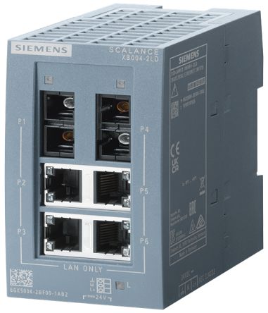 Siemens Ethernet Switch [6GK5004-2BF00-1AB2]; 282-3329
