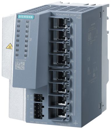 Siemens Ethernet Switch [6GK5108-0RA00-2AC2]; 282-3330