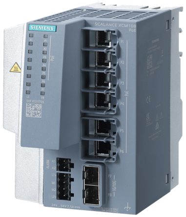 Siemens Ethernet Switch [6GK5108-2RS00-2AC2]; 282-3331