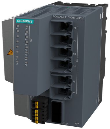 Siemens Ethernet Switch [6GK5108-2RS00-2FC2]; 282-3332