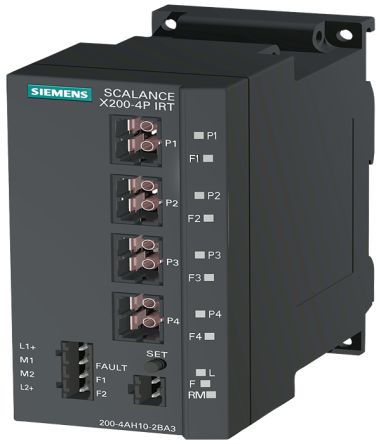 Siemens Ethernet Switch [6GK5200-4AH10-2BA3]; 282-3333