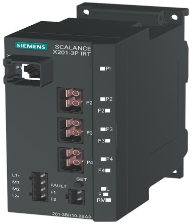 Siemens Ethernet Switch [6GK5201-3BH10-2BA3]; 282-3334