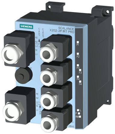 Siemens Ethernet Switch [6GK5202-2JR10-2BA6]; 282-3337
