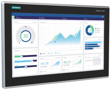 Siemens 6AV2128 Series MTP1900 Unified Comfort HMI Panel - 18.5 in, TFT Display, 1920 x 1080 [6AV2128-3UB40-0AX0]; 282-3494
