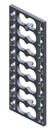Siemens 6ES7193 Series Labeling Strip for Use with I/O Modules [6ES7193-6CP00-4MA0]; 282-3535