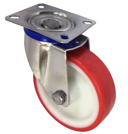 RS PRO Swivel Castor Wheel, 150kg Capacity, 100mm Wheel [0]; 282-3642